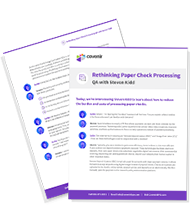 Rethinking Paper Check Processing